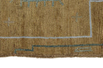 9x12 Light Brown and Brown Turkish Tribal Rug
