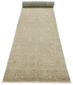 3x19 Brown and Beige Anatolian Traditional Runner