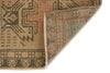 2x3 Peach and Brown Turkish Tribal Rug