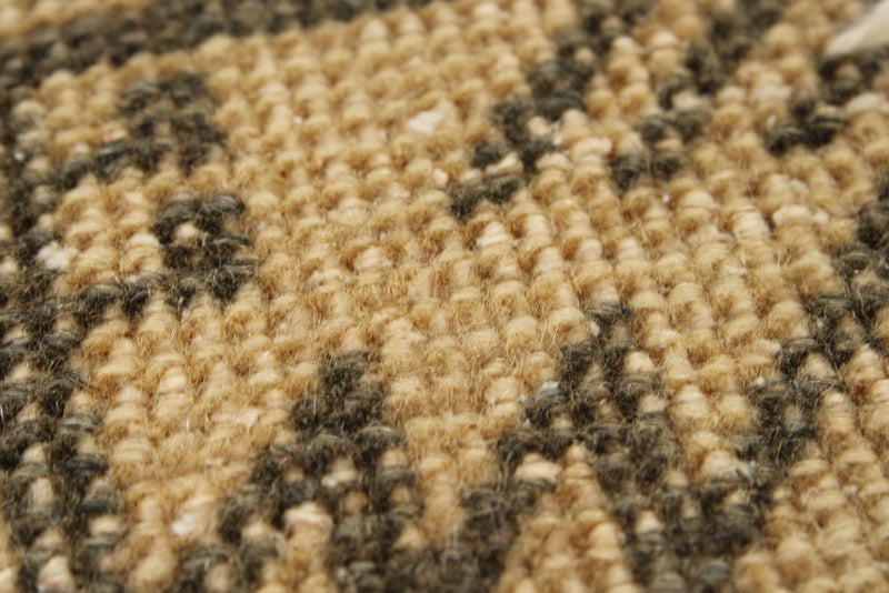 2x3 Peach and Brown Turkish Tribal Rug