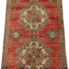 2x3 Red and Brown Turkish Tribal Rug