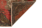 2x3 Red and Brown Turkish Tribal Rug