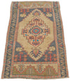 2x4 Brown and Gray Turkish Tribal Rug