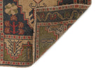 2x4 Brown and Gray Turkish Tribal Rug