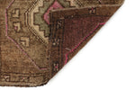 3x4 Brown and Multicolor Turkish Tribal Rug