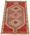 2x3 Red and Brown Turkish Tribal Rug