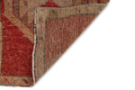 2x3 Red and Brown Turkish Tribal Rug