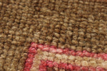 2x3 Brown and Light Brown Turkish Tribal Rug