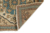 2x2 Blue and Multicolor Turkish Tribal Rug