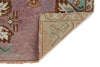 2x3 Purple and Multicolor Turkish Tribal Rug