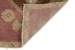 2x4 Brown and Light Brown Turkish Tribal Rug