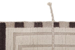 8x10 Beige and Brown Anatolian Tribal Rug