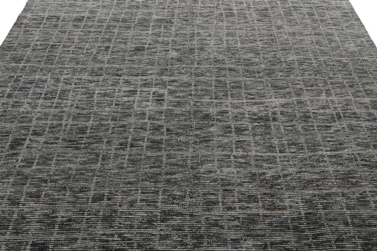 8x10 Gray Anatolian Tribal Rug