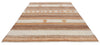 8x10 Beige and Brown Turkish Persian Rug