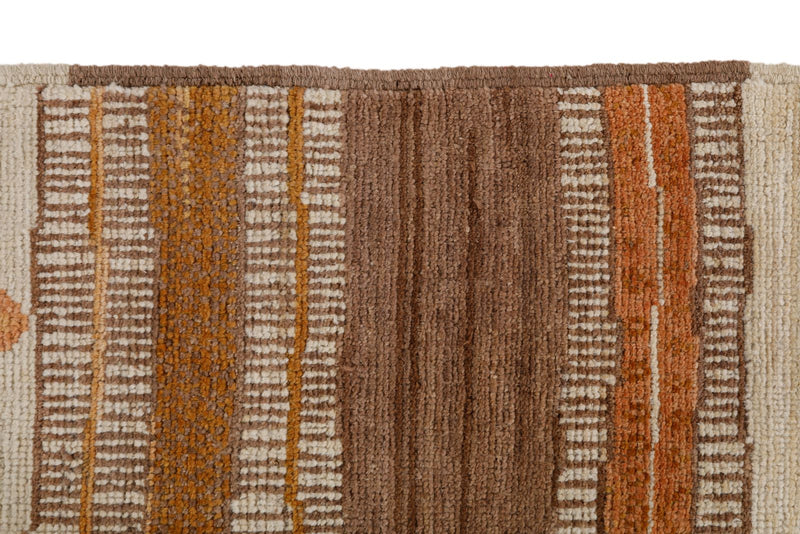 8x10 Beige and Brown Turkish Persian Rug