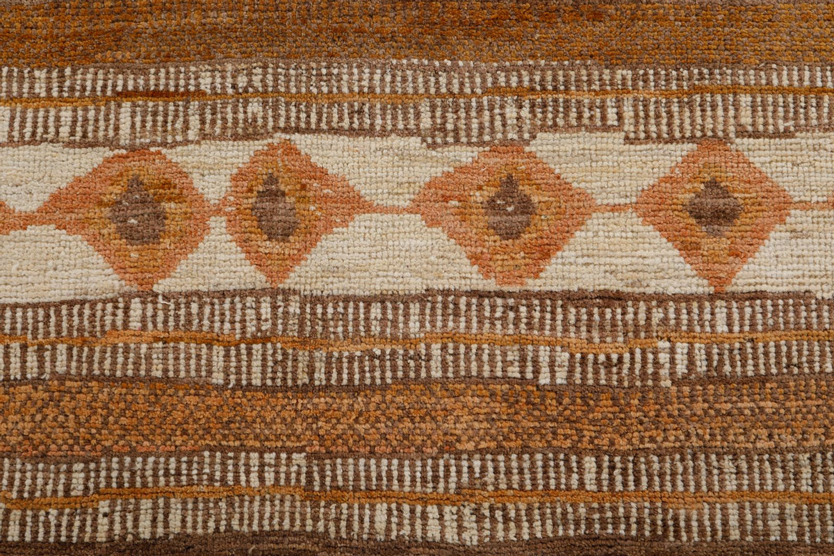 8x10 Beige and Brown Turkish Persian Rug