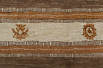8x10 Beige and Brown Turkish Persian Rug