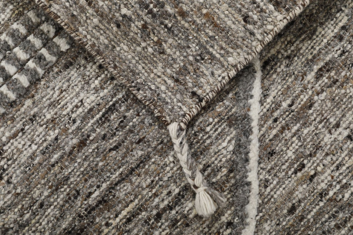 8x10 Brown and Beige Anatolian Traditional Rug