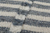 8x10 Gray and Beige Anatolian Tribal Rug