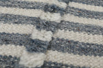 8x10 Gray and Beige Anatolian Tribal Rug