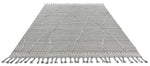 8x10 Gray and Beige Anatolian Tribal Rug