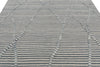 8x10 Gray and Beige Anatolian Tribal Rug