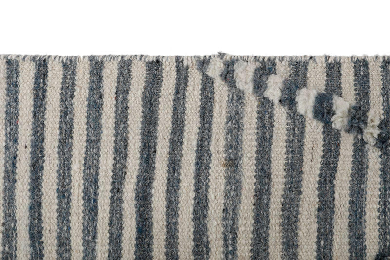 8x10 Gray and Beige Anatolian Tribal Rug