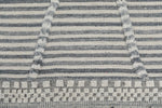 8x10 Gray and Beige Anatolian Tribal Rug