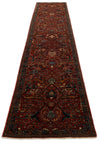 3x12 Burgundy and Navy Anatolian Traditional Runner