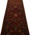 3x12 Burgundy and Navy Anatolian Traditional Runner
