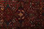 3x12 Burgundy and Navy Anatolian Traditional Runner