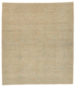9x10 Ivory and Beige Traditional Rug