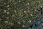 8x10 Navy and Multicolor Anatolian Tribal Rug