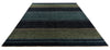 8x10 Navy and Multicolor Anatolian Tribal Rug