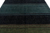 8x10 Navy and Multicolor Anatolian Tribal Rug