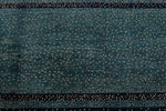 8x10 Navy and Multicolor Anatolian Tribal Rug