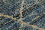 8x10 Light Blue and Beige Anatolian Traditional Rug