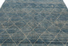 8x10 Light Blue and Beige Anatolian Traditional Rug