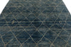 8x10 Light Blue and Beige Anatolian Traditional Rug