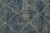 8x10 Light Blue and Beige Anatolian Traditional Rug
