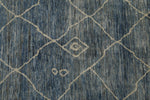 8x10 Light Blue and Beige Anatolian Traditional Rug