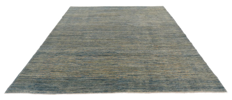 8x9 Ivory and Blue Anatolian Traditional Rug