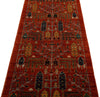 3x10 Rust and Multicolor Anatolian Traditional Runner