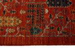 3x10 Rust and Multicolor Anatolian Traditional Runner