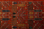 3x10 Rust and Multicolor Anatolian Traditional Runner