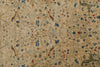 3x20 Ivory and Blue Anatolian Traditional Rug