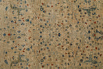 3x20 Ivory and Blue Anatolian Traditional Rug