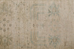 3x10 Beige and Green Anatolian Traditional Runner