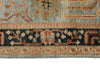 3x5 Blue and Charcoal Anatolian Traditional Rug