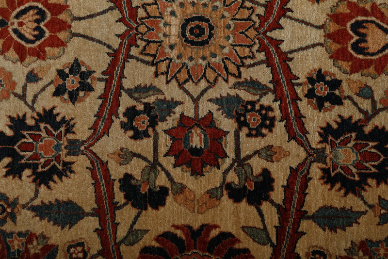 3x13 Brown and Multicolor Anatolian Traditional Runner